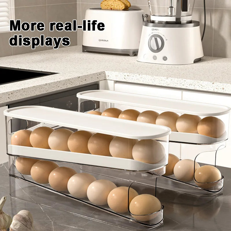 Double-Layer Egg Storage Rack