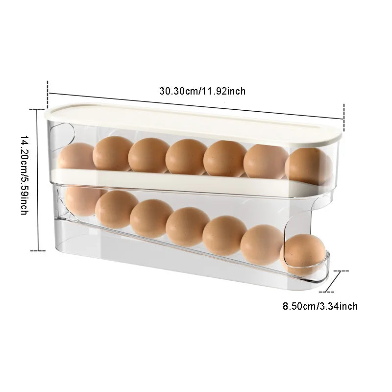 Double-Layer Egg Storage Rack