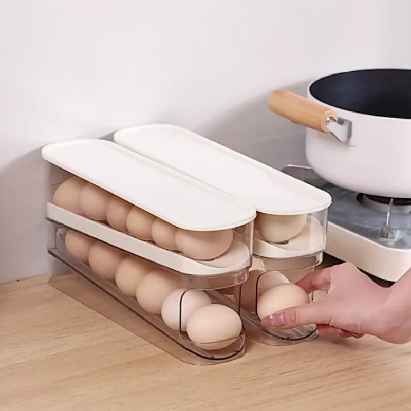 Double-Layer Egg Storage Rack