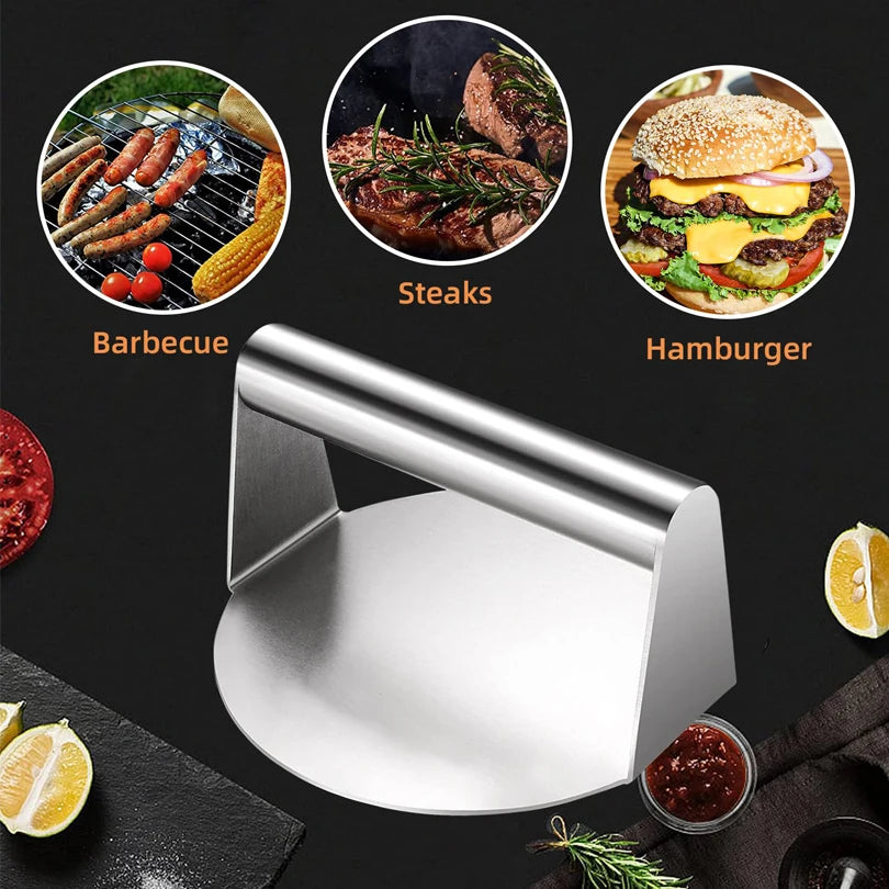 Stainless Steel Smash Burger Press