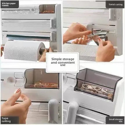 3-in-1 Multi-Functional Kitchen Shelf