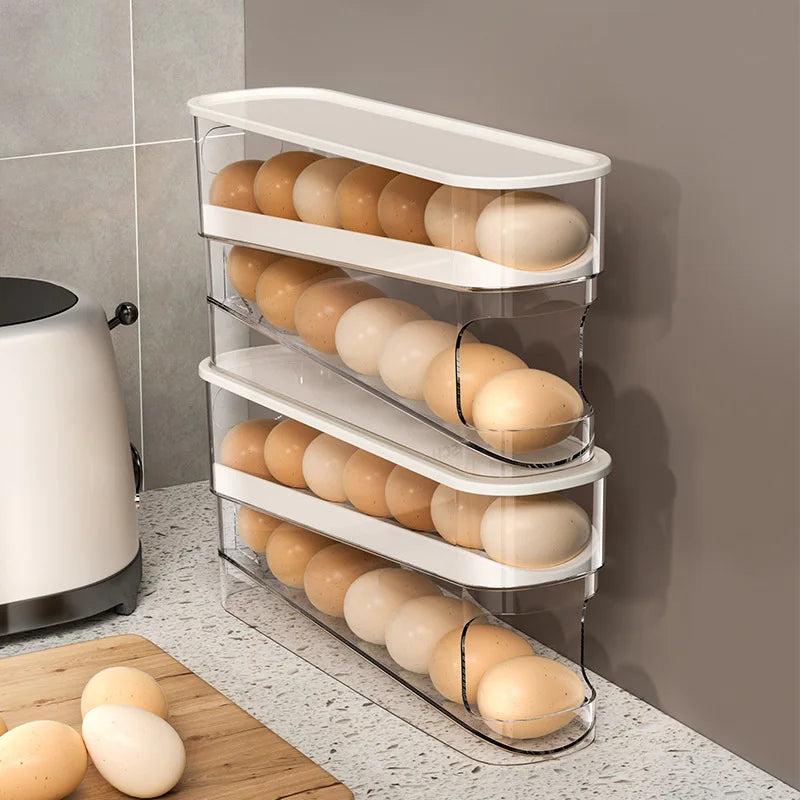 Double-Layer Egg Storage Rack