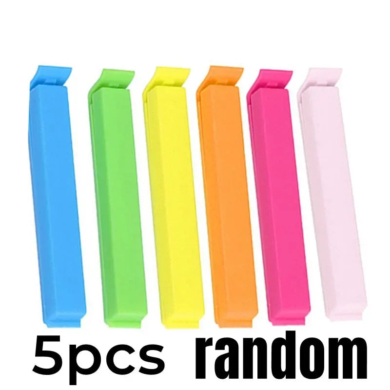 5PCS Portable Food Bag Sealing Clips