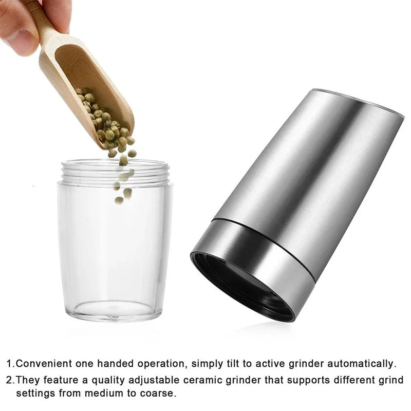 Electric Automatic Salt & Pepper Grinder