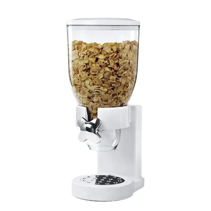 Rotating Button Extraction Kitchen Cereal Jars Kitchen Food Dispenser Safe Airtight High Kitchen Miscellaneous Grain Sealed Jar