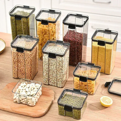 460-1800Ml Sets Kitchen Stackable Sealed Jar