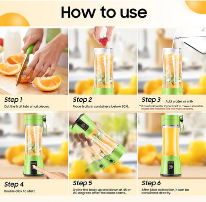 380mL Mini Electric Juicer