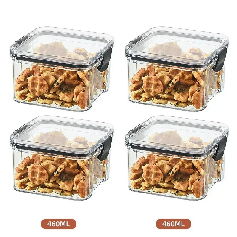 460-1800Ml Sets Kitchen Stackable Sealed Jar