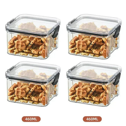 460-1800Ml Sets Kitchen Stackable Sealed Jar