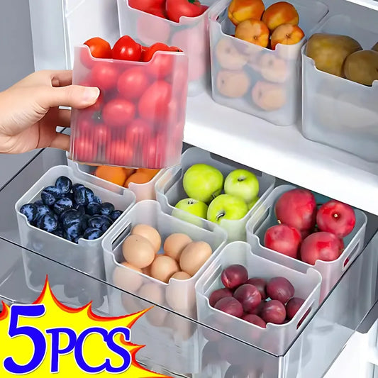 1/5PCS Refrigerator Storage Boxes