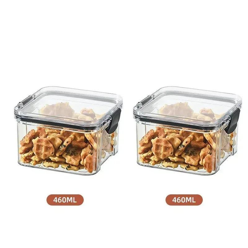 460-1800Ml Sets Kitchen Stackable Sealed Jar