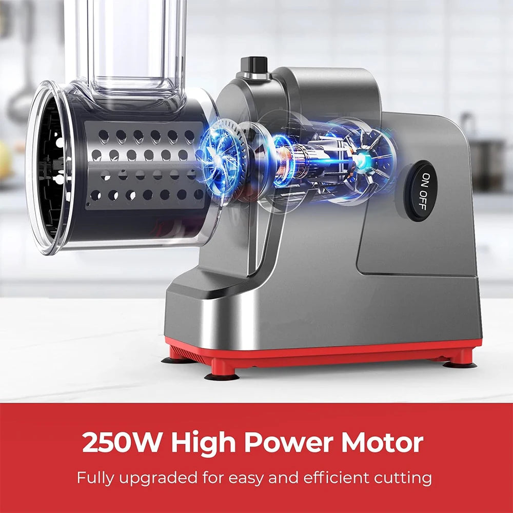  5 in 1 Electric Vegetable Slicer Shredder