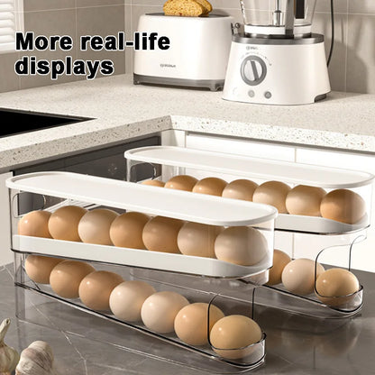 Double-Layer Egg Storage Rack