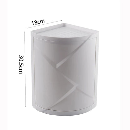 360° Rotating Kitchen Corner Storage Rack