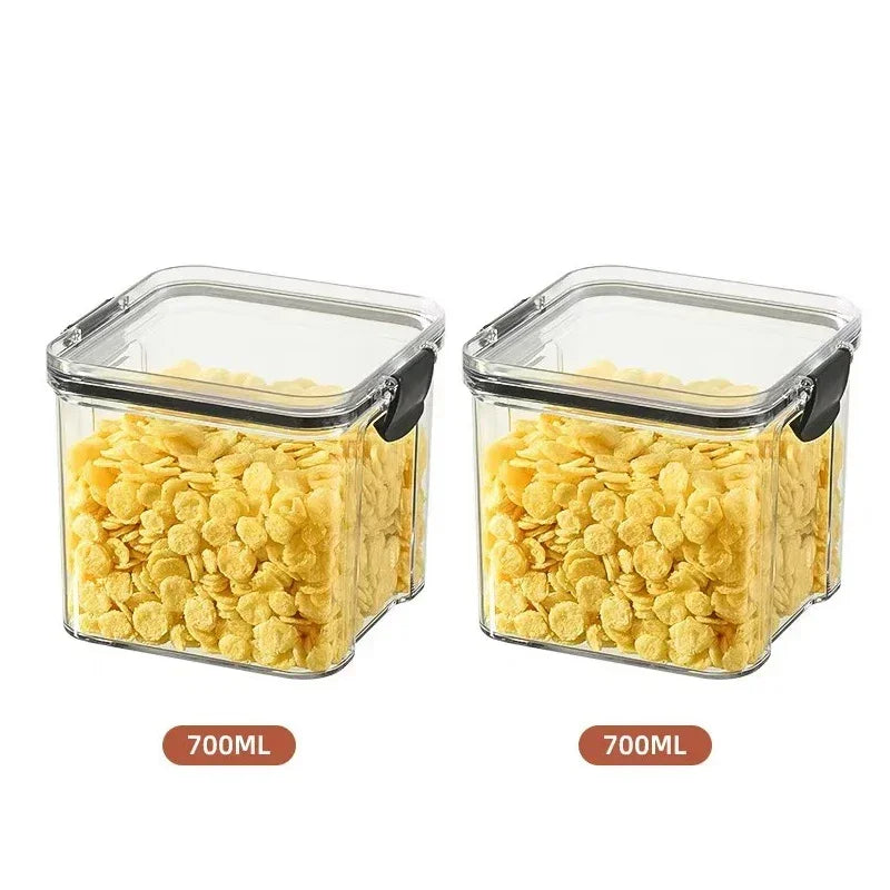 460-1800Ml Sets Kitchen Stackable Sealed Jar