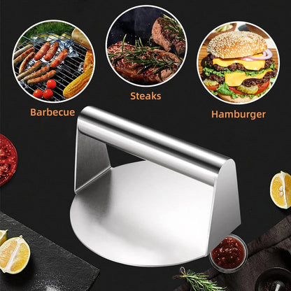 Stainless Steel Smash Burger Press