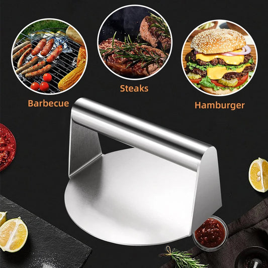 Stainless Steel Smash Burger Press