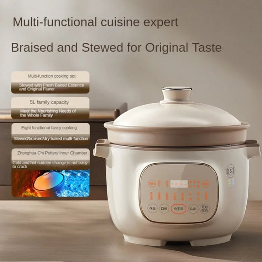 5L Smart Multi-Cooker with Ceramic Inner Pot