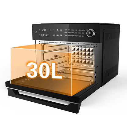 30L Stainless Steel Multi-Function Air Fryer Oven