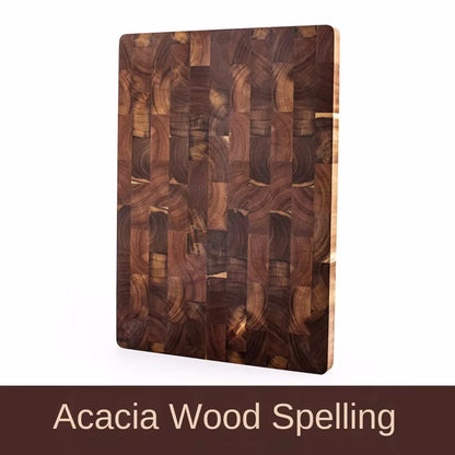 Cutting Board Double-Sided Using Premium Acacia Wood Splicing Chopping Board Drain Water and Damp-Proof Kitchen Tools