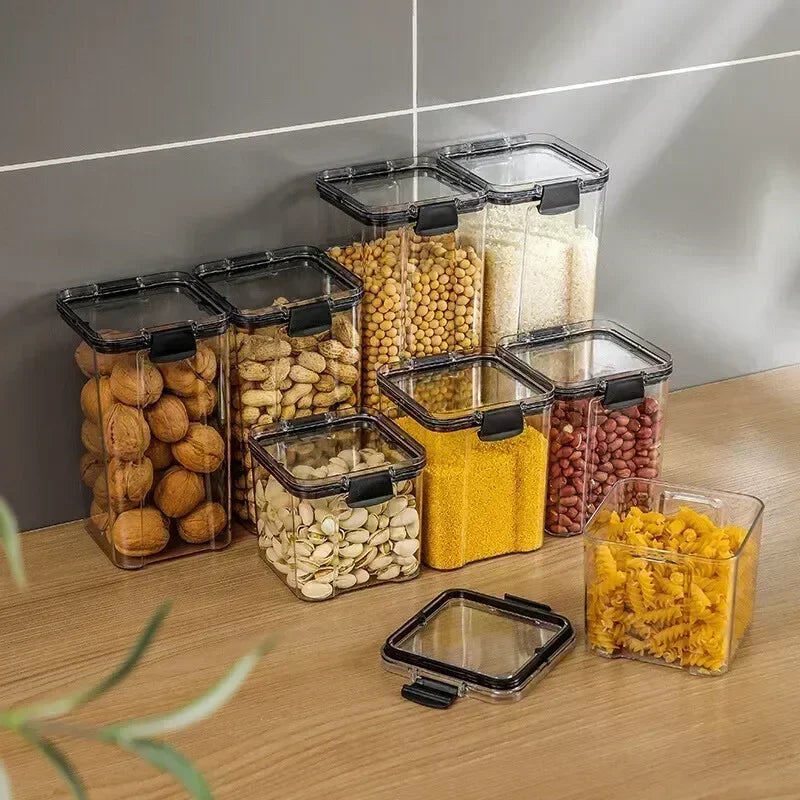 460-1800Ml Sets Kitchen Stackable Sealed Jar
