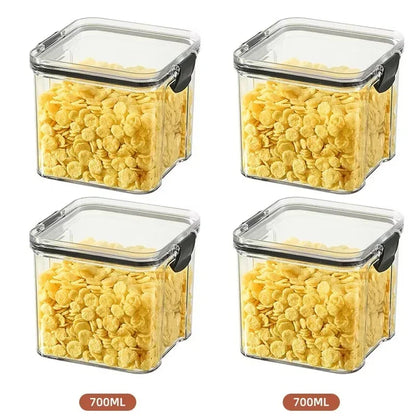 460-1800Ml Sets Kitchen Stackable Sealed Jar