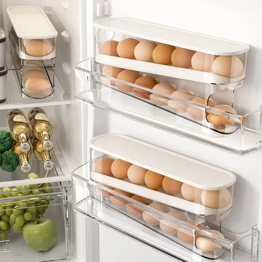 Double-Layer Egg Storage Rack