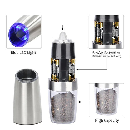 Electric Automatic Salt & Pepper Grinder